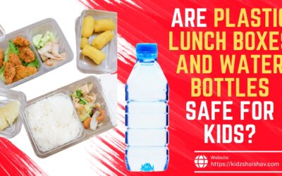 Are plastic lunch boxes and water bottles safe for kids